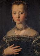 Portrait of Maria de'Medici Agnolo Bronzino